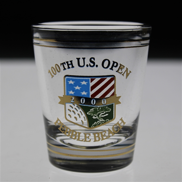 2000 US Open at Pebble Beach Shot Glass