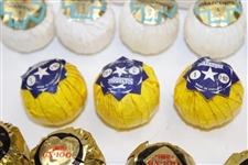 Fourteen Vintage (14) Assorted Wrapped Golf Balls