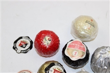 Fourteen Vintage (14) Assorted Wrapped Golf Balls