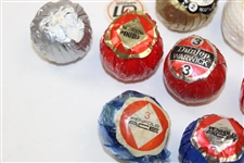 Fourteen Vintage (14) Assorted Wrapped Golf Balls