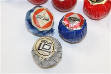 Fourteen Vintage (14) Assorted Wrapped Golf Balls