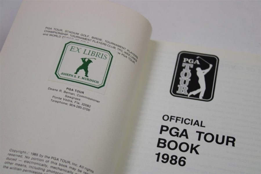 Three (3) Golf Books - Each with Bookplate From The Joe Murdoch Library