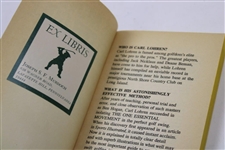 Three (3) Golf Books - Each with Bookplate From The Joe Murdoch Library