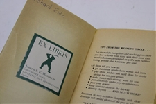 Three (3) Golf Books - Each with Bookplate From The Joe Murdoch Library