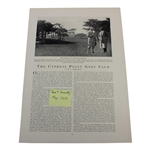 Five (5) Vintage Historic Golf Magazine Articles