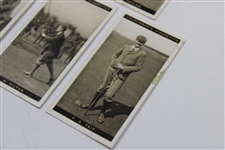 James Braid, JH Taylor, John Ball, Harold Hilton & Fred Tait Churchman Cigarette Cards