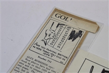 Original Pen & Ink Drawing For Alex Morrison Instruction - Article Also Included