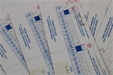Fifty (50) Tournament Scorecards From The 1993 Western Amateur at Point O' Woods G&CC