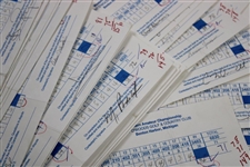Fifty (50) Tournament Scorecards From The 1993 Western Amateur at Point O' Woods G&CC