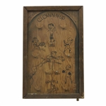 Vintage 1933 Clown-N-Up Pin Ball Game Northwestern Mail Box Co. St. Louis