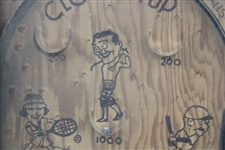 Vintage 1933 Clown-N-Up Pin Ball Game Northwestern Mail Box Co. St. Louis