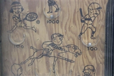 Vintage 1933 Clown-N-Up Pin Ball Game Northwestern Mail Box Co. St. Louis