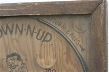 Vintage 1933 Clown-N-Up Pin Ball Game Northwestern Mail Box Co. St. Louis
