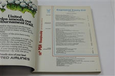 1976 PGA Championship at Congressional Country Club Official Program - Dave Stockton Winner