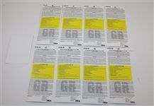 Full Unused Eight (8)Ticket Set for 2009 US Open at Bethpage Black with Program Voucher