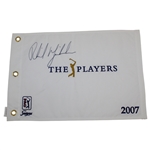 Phil Mickelson Signed 2007 The Players Championship TPC Sawgrass Flag JSA ALOA