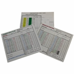 Portmarnock, Lahinch, & Ballybunion Official Course Scorecards - John Andrisani Collection