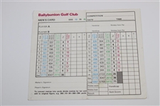 Portmarnock, Lahinch, & Ballybunion Official Course Scorecards - John Andrisani Collection