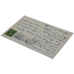 Francis Ouimet Signed Essex Country Club Postcard JSA ALOA