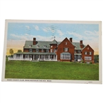 Francis Ouimet Signed Essex Country Club Postcard JSA ALOA