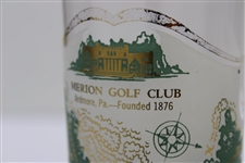 Augusta National, Merion & Oakmont CC Vintage Golf Drinking Glasses 