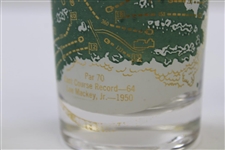 Augusta National, Merion & Oakmont CC Vintage Golf Drinking Glasses 