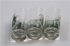 Augusta National, Merion & Oakmont CC Vintage Golf Drinking Glasses 