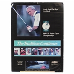 1989 SR. US Open Laurel Valley Broadside Signed by Arnold Palmer, Bob Hope & 20 More JSA ALOA