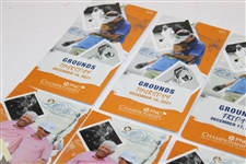 Eight (8) 2021 PNC Championship Tickets - Tiger & Charlie Woods Contend