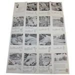 1950 Newsweek Hole-by-Hole Description of The Famous East Course of The Merion Golf Club