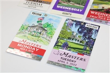 1999, 2010, 2012, 2018 & 2022 Masters Tournament Tickets
