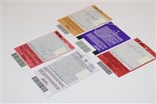 1999, 2010, 2012, 2018 & 2022 Masters Tournament Tickets