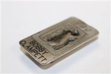 Bobby Clampett's Personal 1990 PGA Tour Member Money Clip/Badge