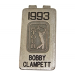 Bobby Clampett's Personal 1993 PGA Tour Member Money Clip/Badge