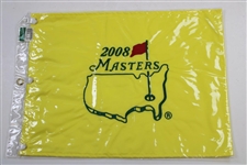 Three (3) 2008 Masters Tournament Embroidered Flags - Trevor Immelman Winner
