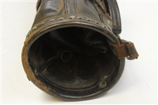 Vintage Black Leather Golf Bag