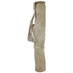 Classic Tan Canvas Golf Bag 