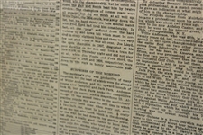 1899 New York Daily Tribune with Willie Smith Wins US Open at Baltimore CC Article