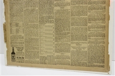 1899 New York Daily Tribune with Willie Smith Wins US Open at Baltimore CC Article