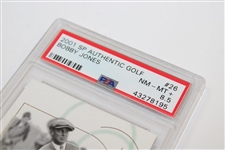 Bobby Jones 2001 SP Authentic Golf Card #26 PSA 8.5 NM-MT+ #43278195