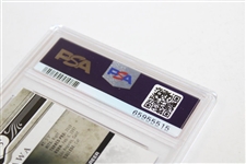 Collin Morikawa 2021 U.D Artifacts Black Golf Card #83 PSA 7 NM #65955515