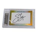 Jordan Spieth & Jason Dufner Signed 2014 Leaf Masterpiece PGA Tour Superstars Golf Card 1 of 1 Beckett #L23525