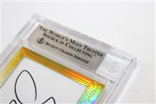 Jordan Spieth & Jason Dufner Signed 2014 Leaf Masterpiece PGA Tour Superstars Golf Card 1 of 1 Beckett #L23525