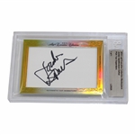 Jordan Spieth & Jason Dufner Signed 2014 Leaf Masterpiece PGA Tour Superstars Golf Card 1 of 1 Beckett #L23525