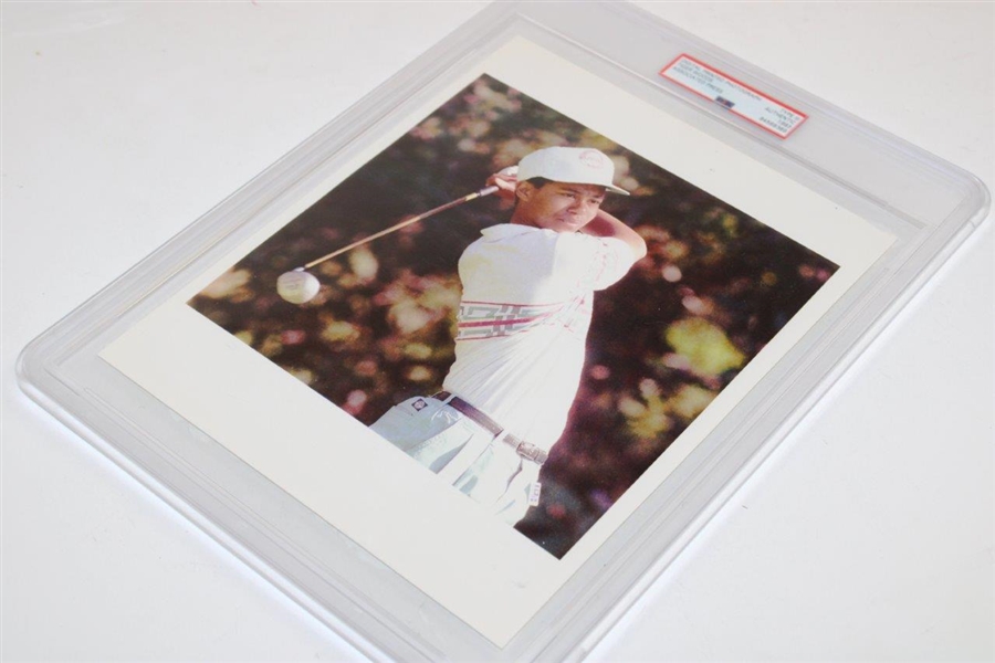 Tiger Woods 1993 Digital Printed Photograph Type III Associated Press PSA Authentic #84569369