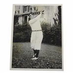 Bobby Jones Post-Swing Wire Photograph - 9/3/1928