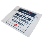 Bryson DeChambeau & Brooks Kopeka Signed Capital One 'The Match' White Cloth Signage JSA ALOA
