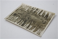 1930's Augusta National GC Original Photo of Pond/Lake on Future Construction Site of Hole #8