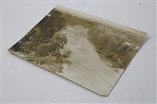 1930's Augusta National Golf Club Original Photo of 11th Fairway Under Construction
