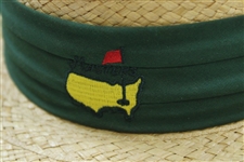 Masters Tournament Biltmore Straw Hat with Pine Green Band - L/XL